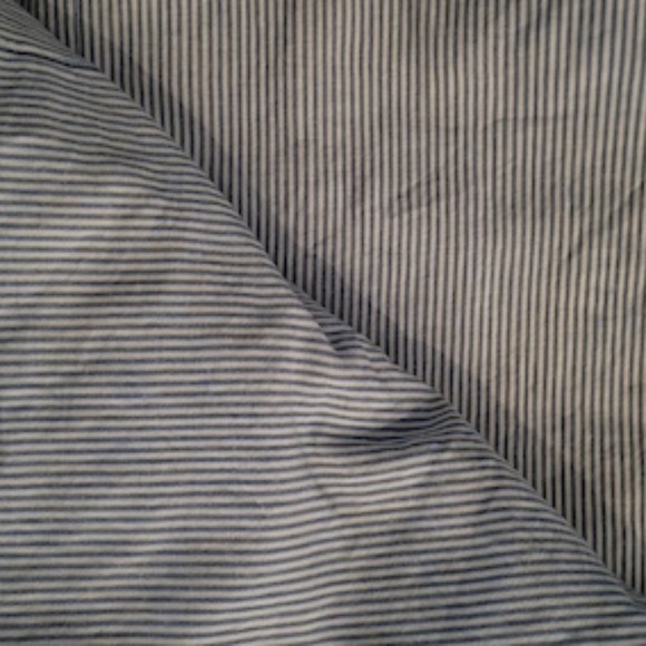 Light Blue & White Reversible Duvet by Austin Horn Collection, Queen-Size - Picture 2 of 4